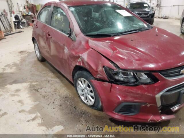 CHEVROLET SONIC LT AUTO, 1G1JD5SG2H4125157