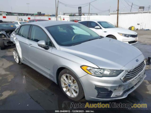 FORD FUSION HYBRID SE, 3FA6P0LU8KR109187