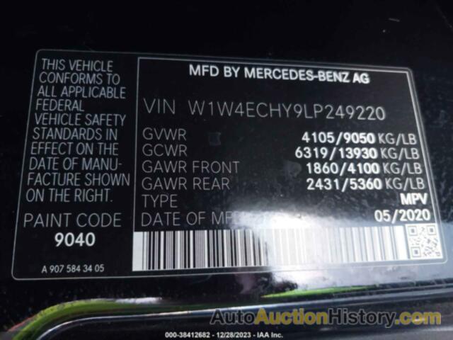 MERCEDES-BENZ SPRINTER 2500 HIGH ROOF V6, W1W4ECHY9LP249220