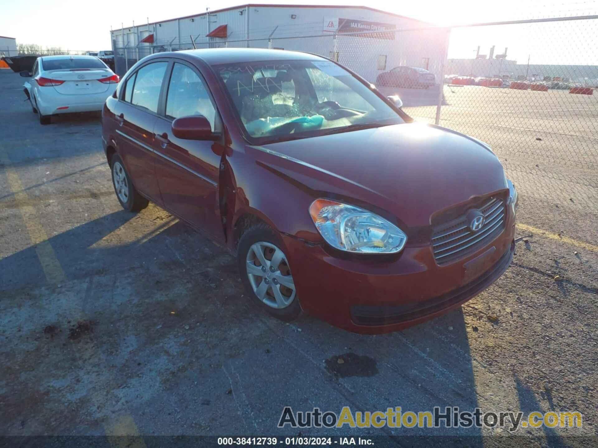 HYUNDAI ACCENT GLS, KMHCN4AC7AU478226