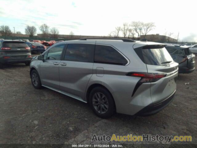 TOYOTA SIENNA XLE, 5TDYRKECXNS117046