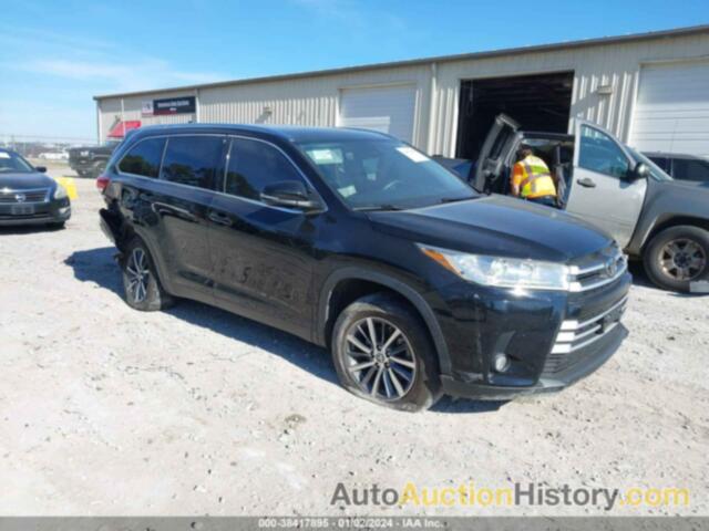 TOYOTA HIGHLANDER XLE, 5TDKZRFH8KS572725