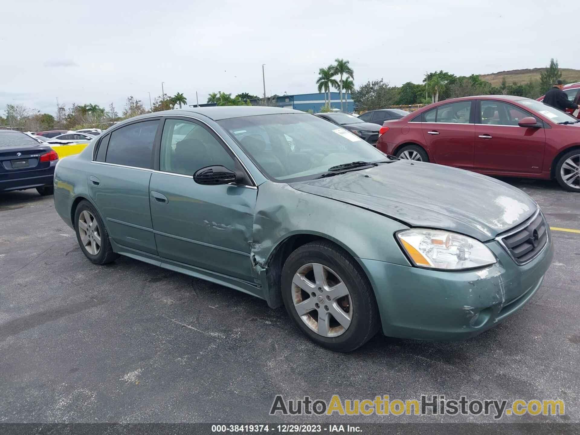 NISSAN ALTIMA S, 1N4AL11D13C259463