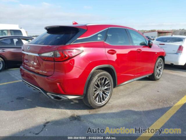 LEXUS RX 350 F SPORT, 2T2BZMCAXJC165406