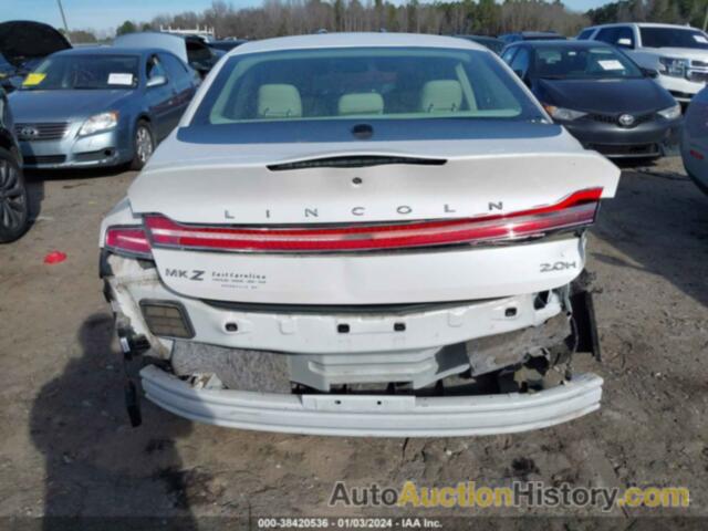 LINCOLN MKZ HYBRID, 3LN6L2LU3ER814383