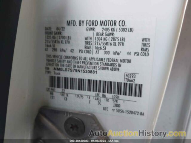 FORD CONNECT, NMOLS7S79N1530881