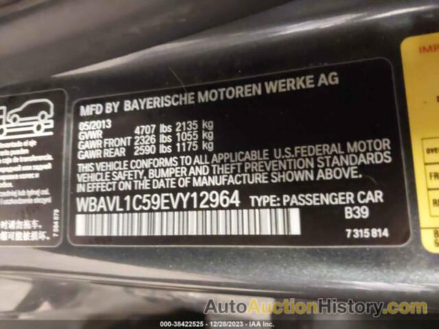 BMW X1 XDRIVE28I, WBAVL1C59EVY12964