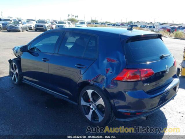 VOLKSWAGEN GOLF GTI 2.0T AUTOBAHN 4-DOOR, 3VW4T7AU6FM038063