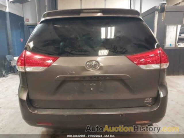 TOYOTA SIENNA XLE 7 PASSENGER, 5TDDK3DC5CS039069