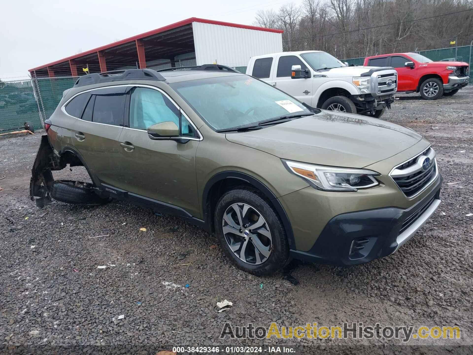 SUBARU OUTBACK LIMITED, 4S4BTANC9M3192558