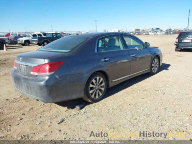 TOYOTA AVALON LIMITED, 4T1BK3DB5CU473708