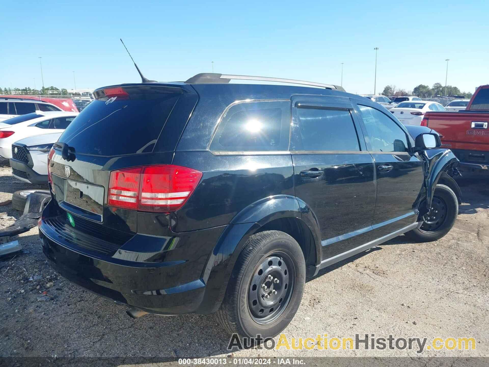 DODGE JOURNEY SE, 3C4PDCAB9ET116876