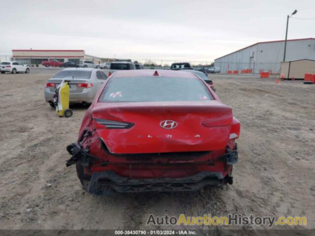 HYUNDAI ELANTRA SEL, 5NPD84LF1LH542216