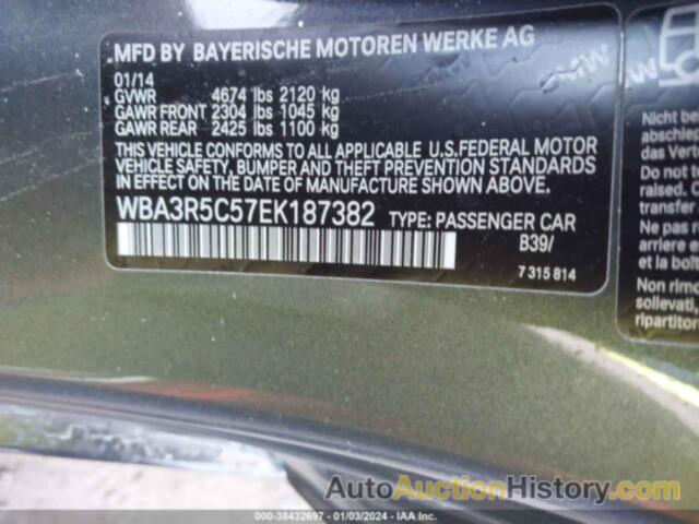 BMW 435I XDRIVE, WBA3R5C57EK187382