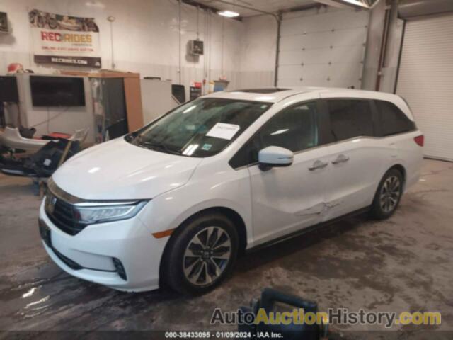 HONDA ODYSSEY EX-L, 5FNRL6H7XMB026082