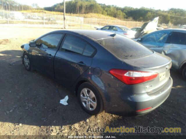 KIA FORTE LX, KNAFK4A65G5598515