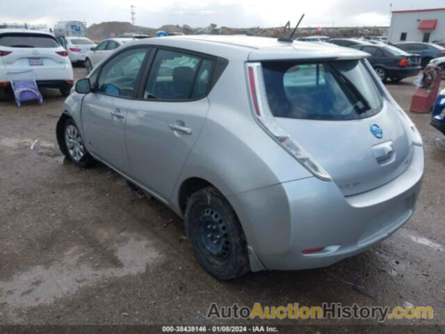 NISSAN LEAF S, 1N4AZ0CP5FC310399