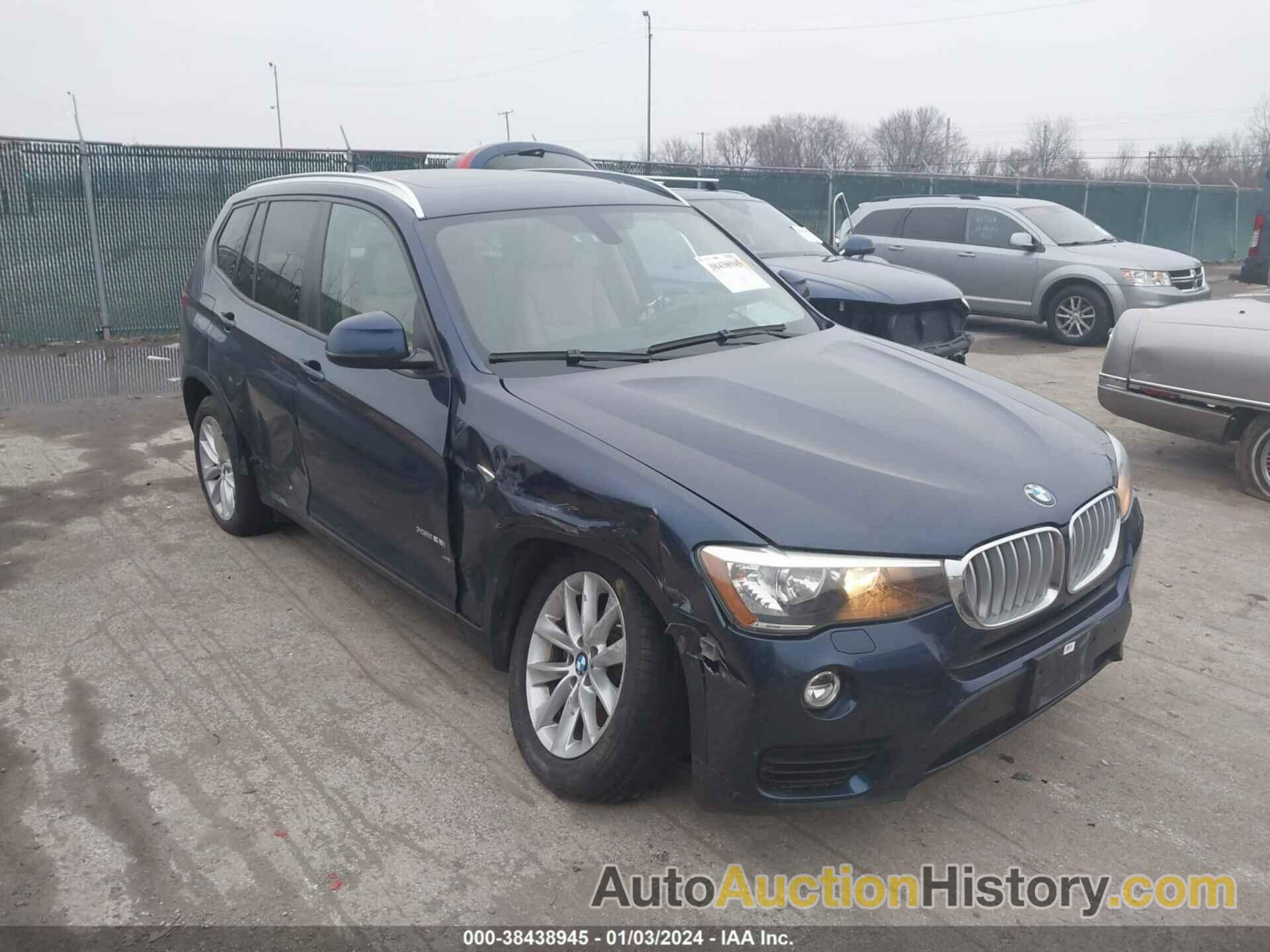 BMW X3 XDRIVE28I, 5UXWX9C50G0D92121