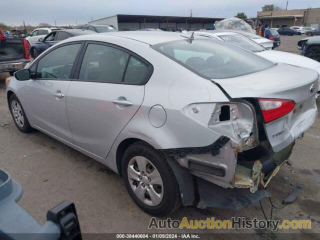 KIA FORTE LX, KNAFK4A67F5426100