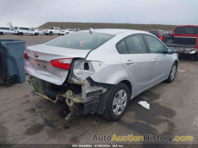 KIA FORTE LX, KNAFK4A67F5426100