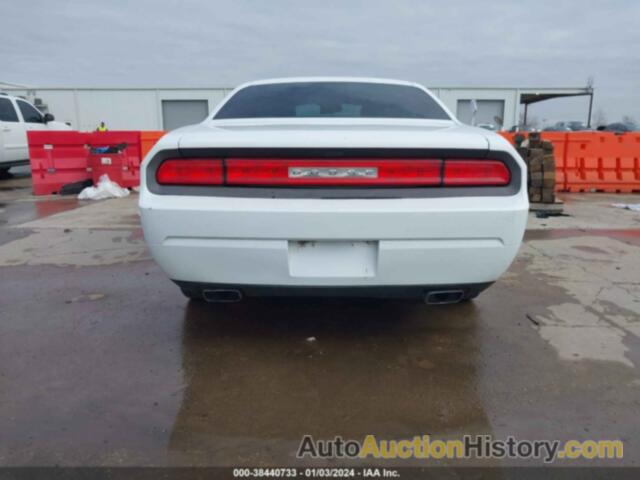 DODGE CHALLENGER SXT, 2C3CDYAG2DH723978