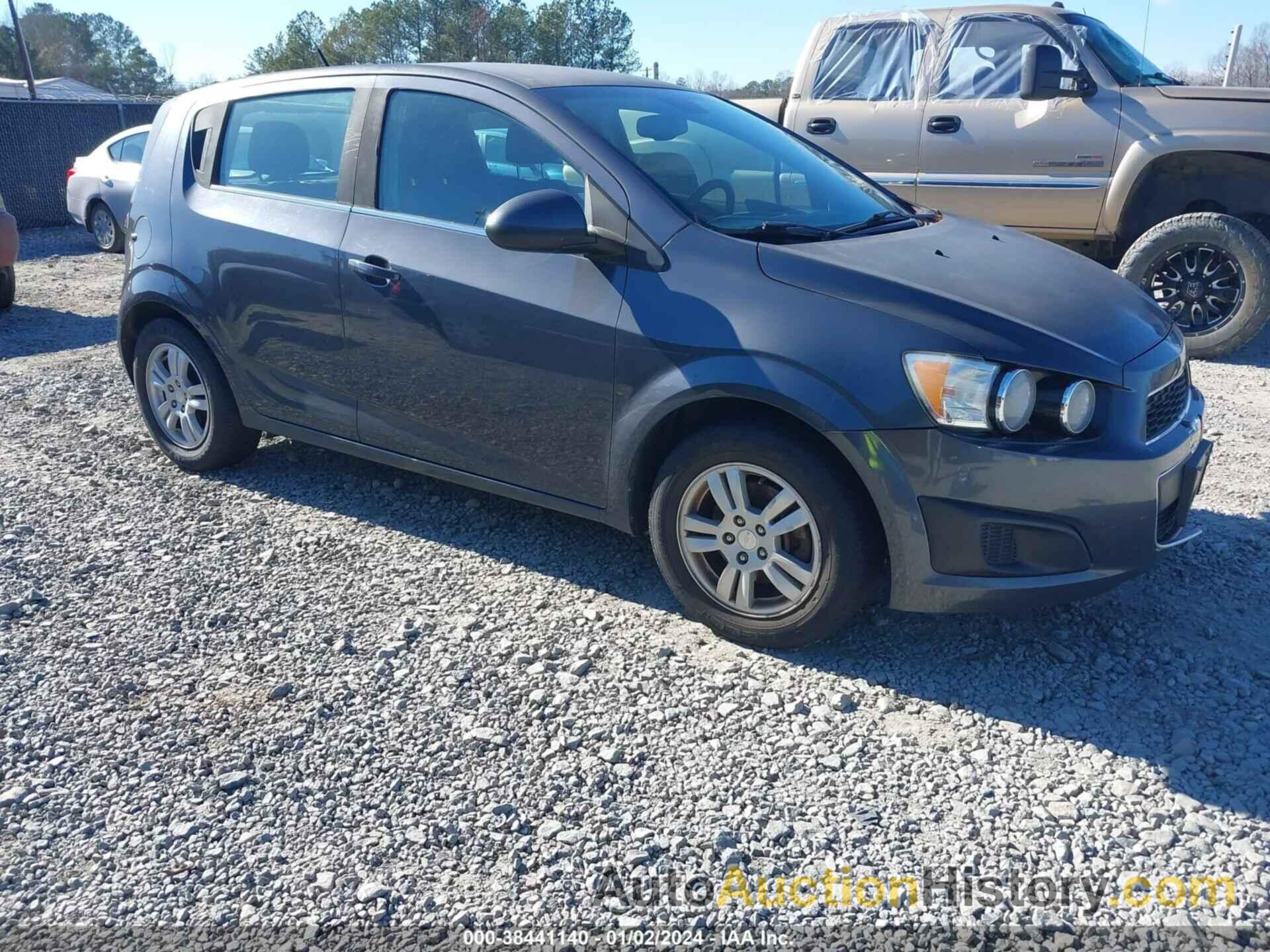 CHEVROLET SONIC LT AUTO, 1G1JC6SG6D4209677