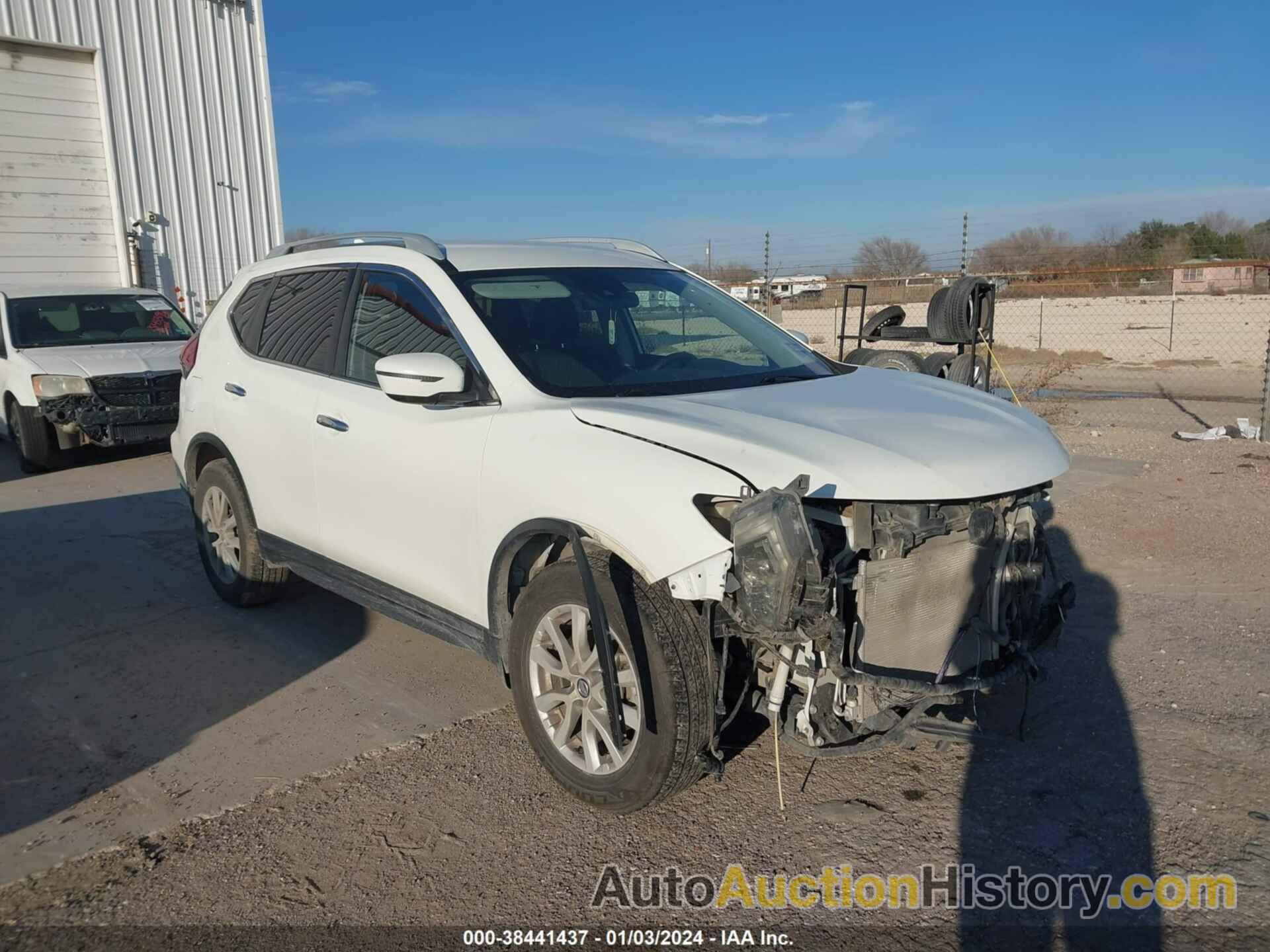 NISSAN ROGUE S, 5N1AT2MT4KC827248