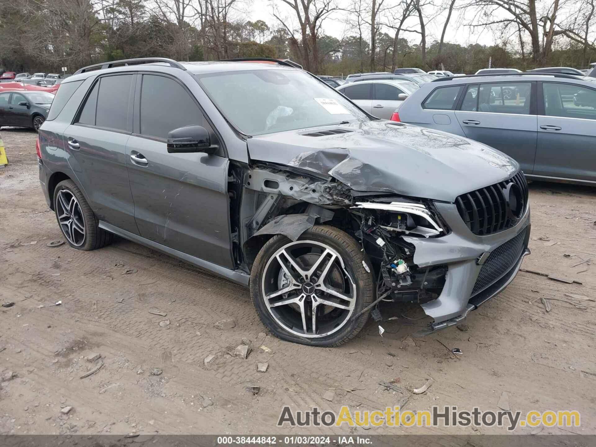 MERCEDES-BENZ AMG GLE 43 4MATIC, 4JGDA6EB0KB206305