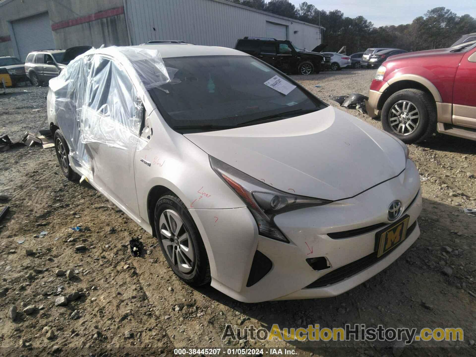 TOYOTA PRIUS, JTDKARFU0G3003557