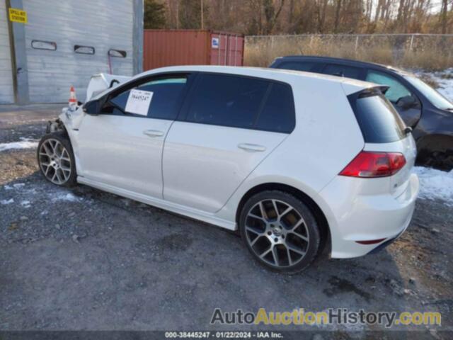 VOLKSWAGEN GOLF R 4-DOOR, WVWUF7AU7GW190056