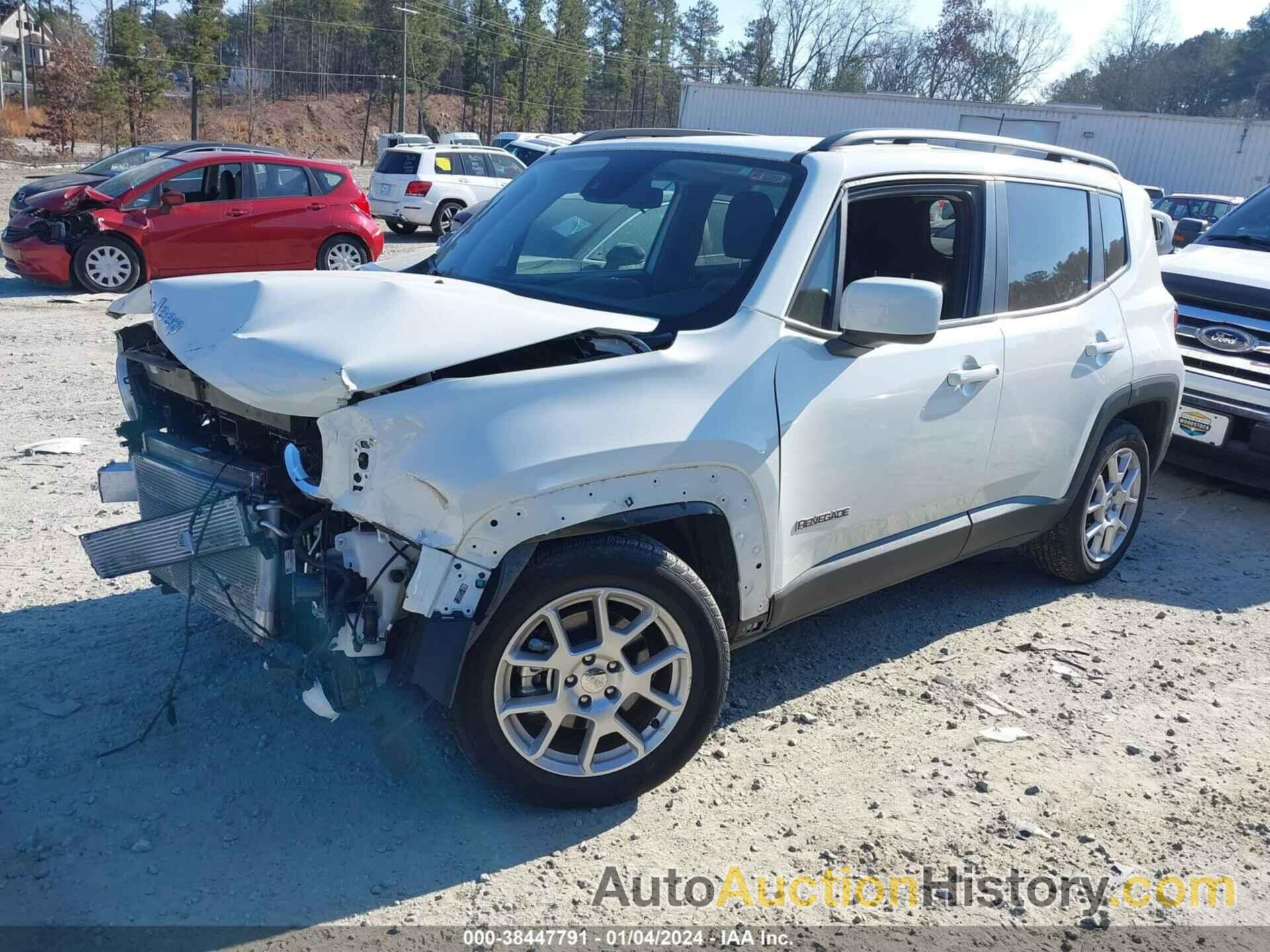 JEEP RENEGADE LATITUDE FWD, ZACNJCBB9MPN13134