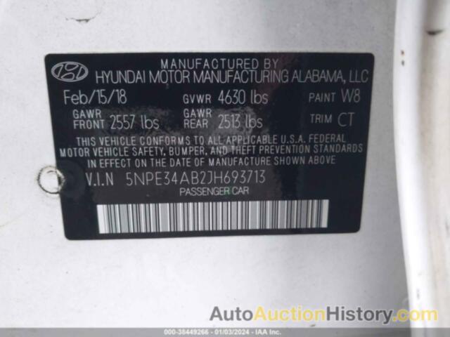 HYUNDAI SONATA SPORT 2.0T, 5NPE34AB2JH693713