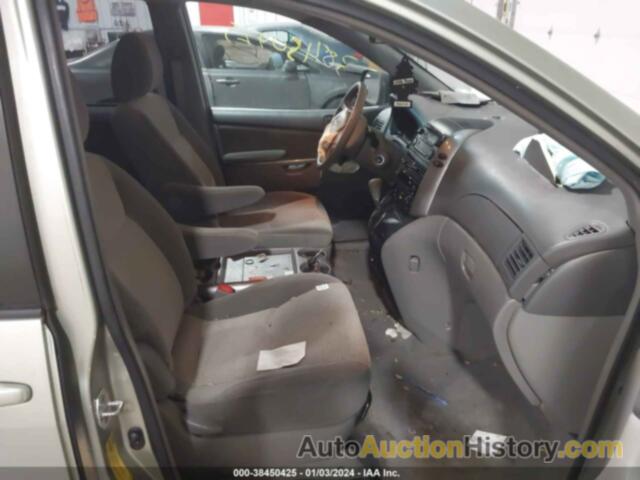 TOYOTA SIENNA LE, 5TDKK4CC2AS309323