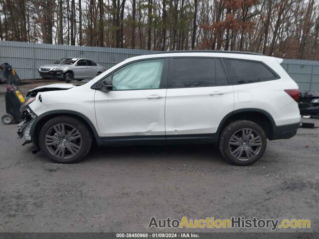 HONDA PILOT AWD SPORT, 5FNYF6H39NB034997