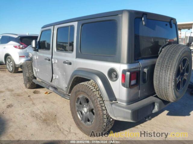 JEEP WRANGLER UNLIMITED SPORT S 4X4, 1C4HJXDN5KW623970