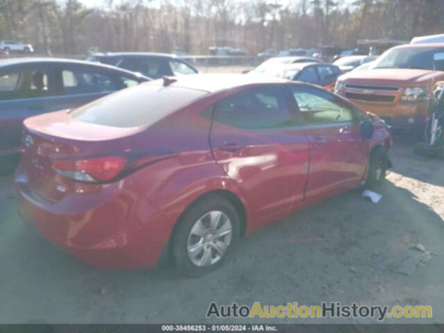 HYUNDAI ELANTRA SE, KMHDH4AE5GU547596