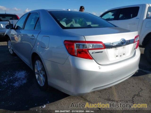 TOYOTA CAMRY HYBRID XLE, 4T1BD1FK3EU102528