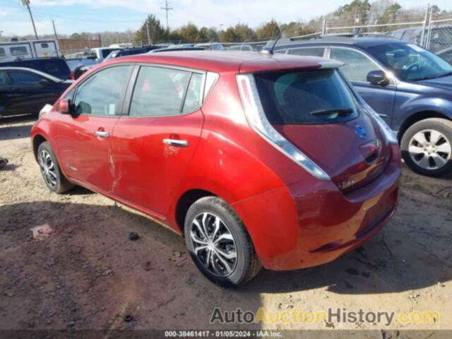 NISSAN LEAF S, 1N4AZ0CP1FC319309