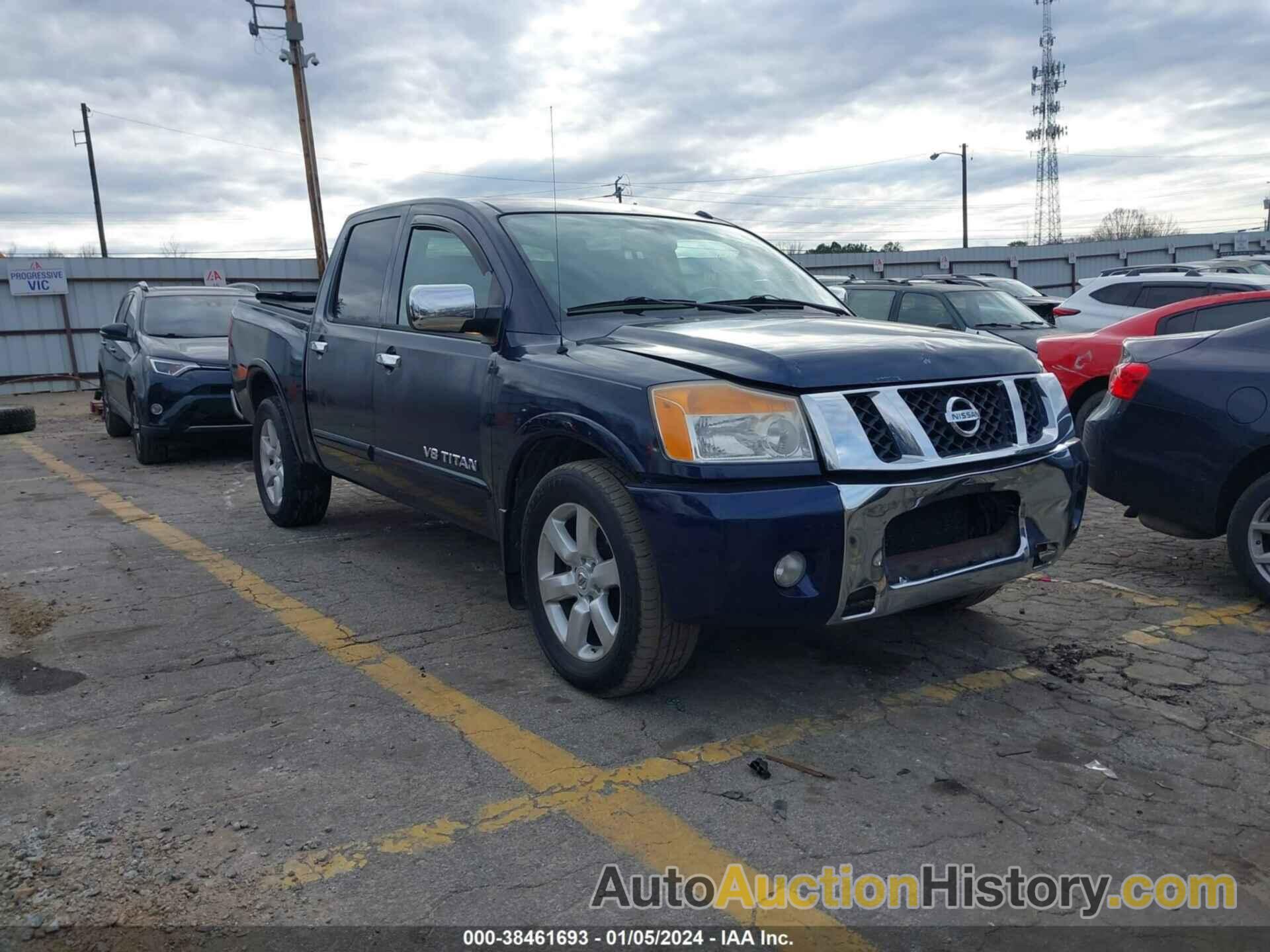 NISSAN TITAN LE, 1N6BA07D59N316991