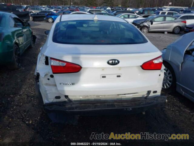 KIA FORTE LX, KNAFX4A62F5326844