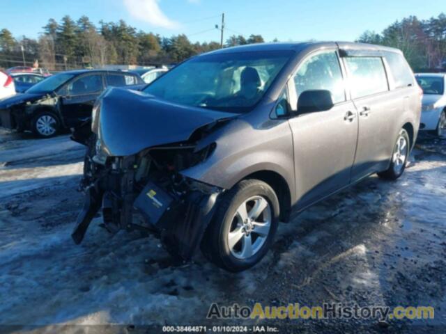 TOYOTA SIENNA L V6 7 PASSENGER, 5TDZK3DC1DS350621