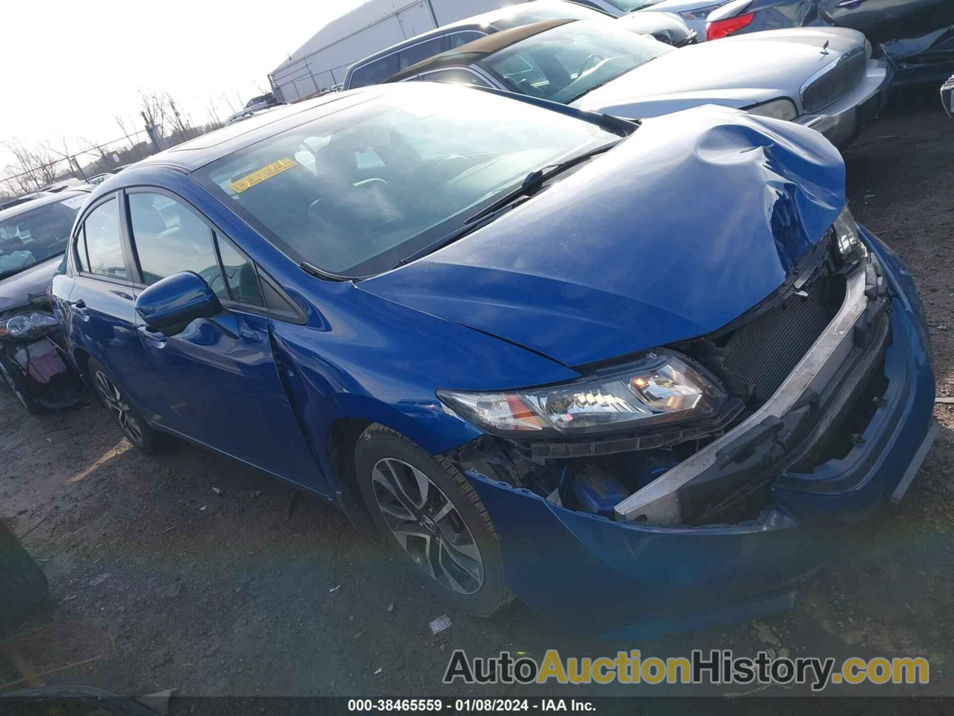 HONDA CIVIC EX, 19XFB2F86FE221261