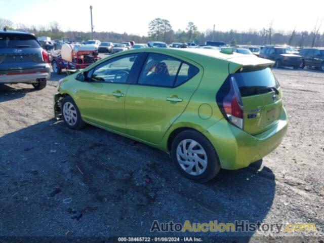 TOYOTA PRIUS C TWO, JTDKDTB32F1089062