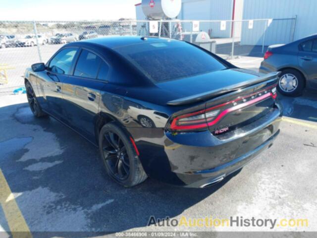 DODGE CHARGER SXT RWD, 2C3CDXBG5JH125971