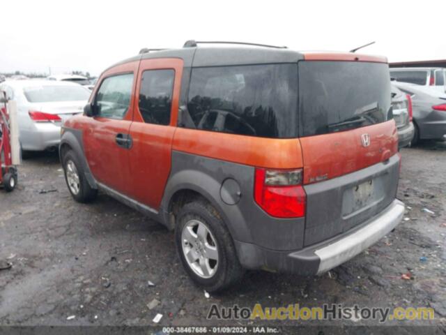 HONDA ELEMENT EX, 5J6YH185X4L015315