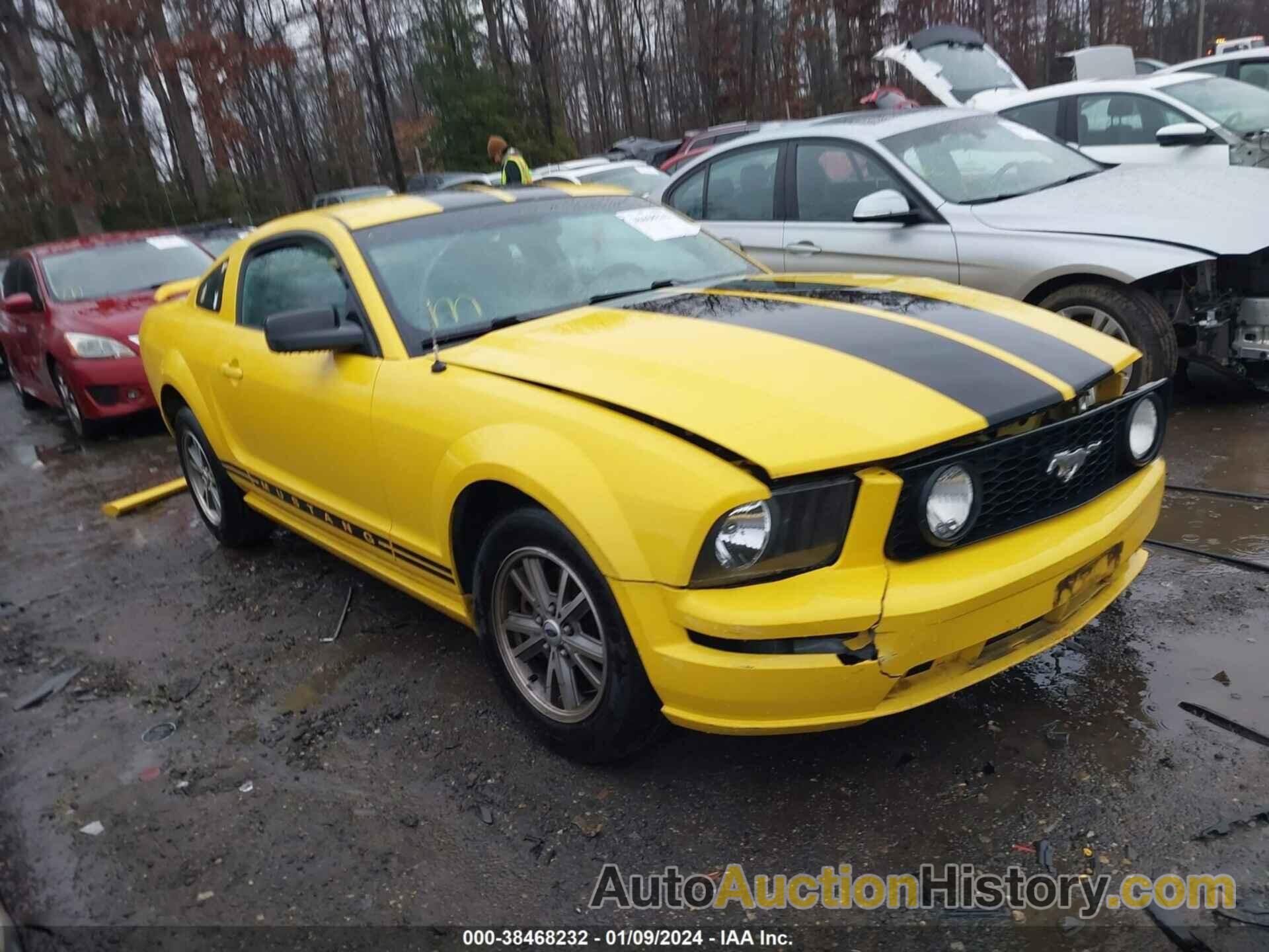 FORD MUSTANG, 1ZVFT80N355139574
