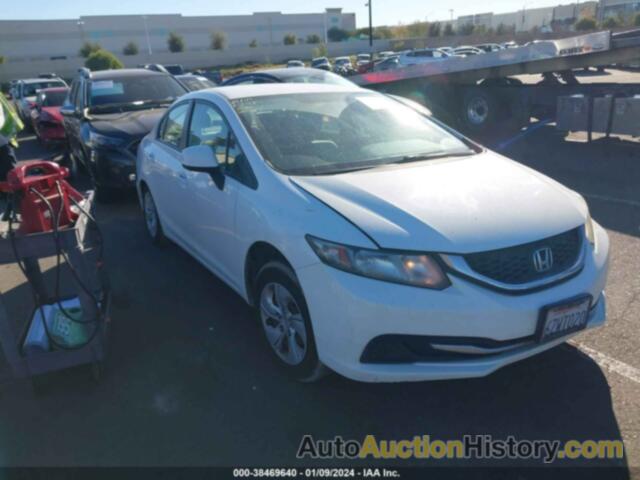 HONDA CIVIC LX, 19XFB2F5XDE224408