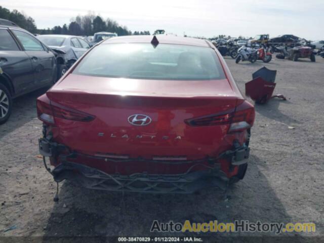 HYUNDAI ELANTRA SEL, KMHD84LF1LU897470