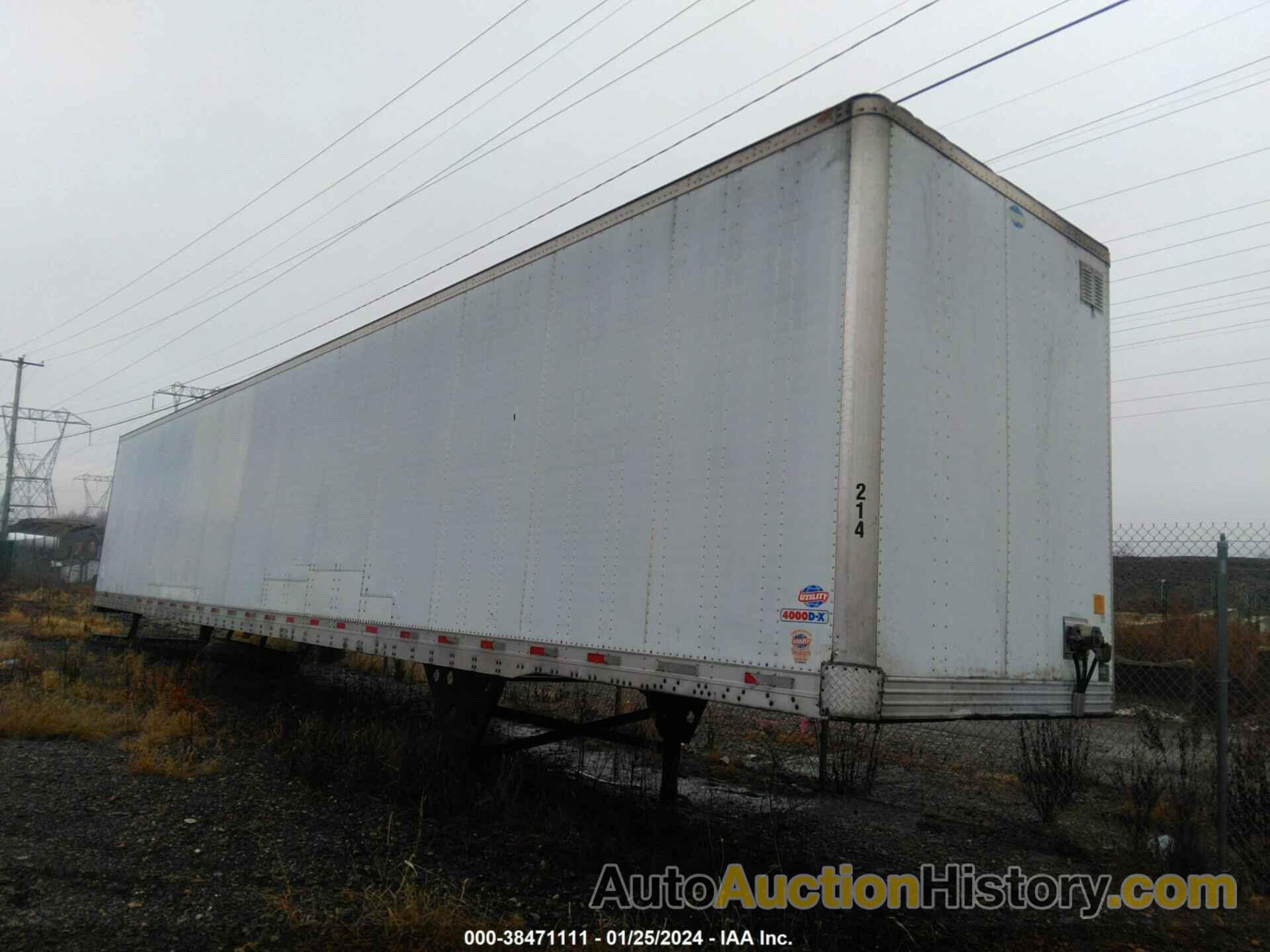 UTILITY TRAILER MFG UTILITY TRAILER MFG, 1UYVS25328P353150