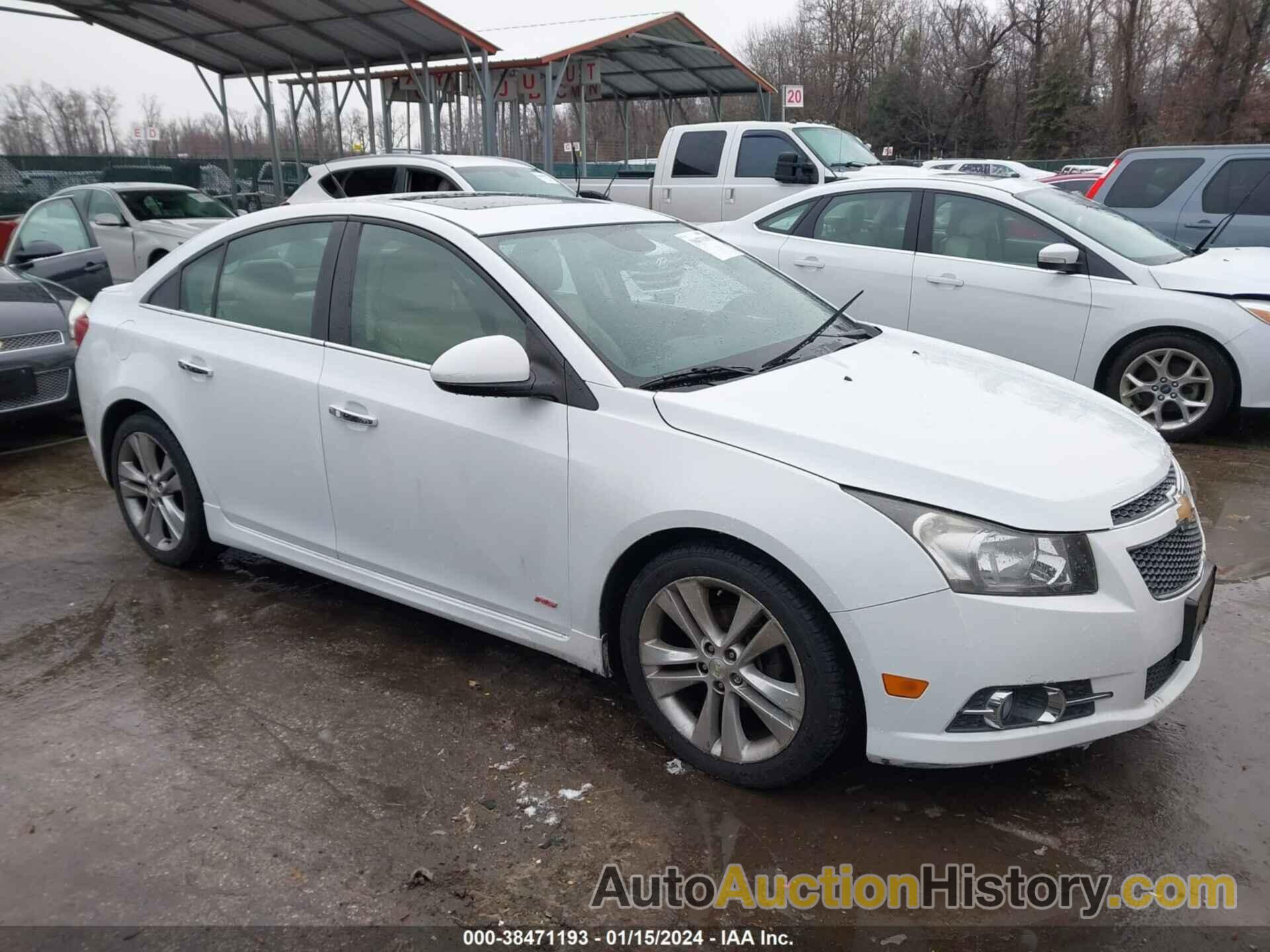 CHEVROLET CRUZE LTZ, 1G1PH5SC7C7333389